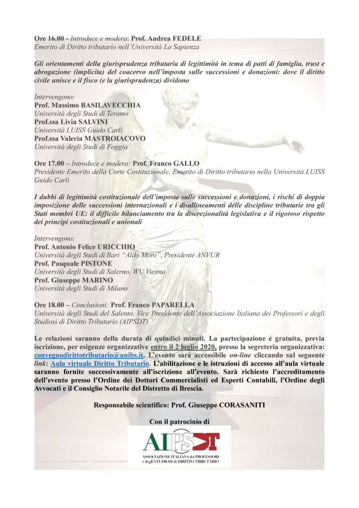 11.2.Convegno di Diritto tributario UNIBS 9 luglio 2020