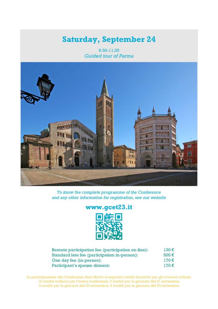 Parma Conference CGET23 Pagina 6